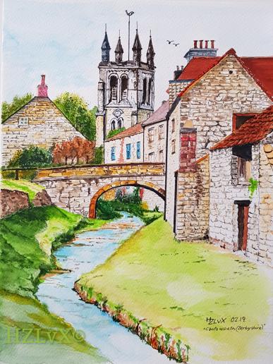 24 x 32 cm, Schmincke colours, on Daler&Rowney 300,  ONLY PROFESSIONAL PRINTS AVAILABLE !!!!